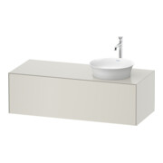 Duravit Waschtischunterschrank White Tulip 130x55cm, 1 AZ, 1 Pl, B r, No we s-matt