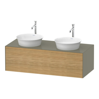 Duravit Waschtischunterschrank White Tulip 130x55cm, 1 AZ, E Nat StG g, k Ein/m Be