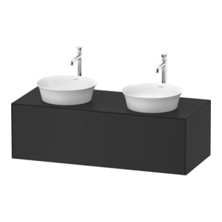 Duravit Waschtischunterschrank White Tulip 130x55cm, 1 AZ, gra m, k Ein/m Be