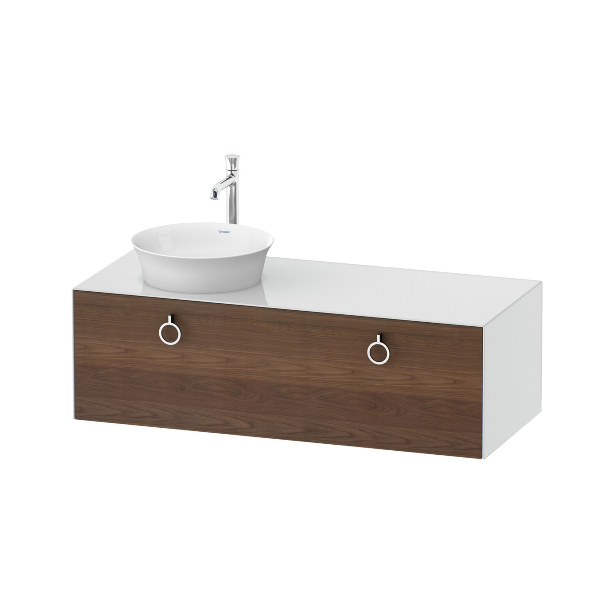 Duravit Waschtischunterschrank White Tulip 130x55cm, 1 AZ m G, B l, US N w hgl