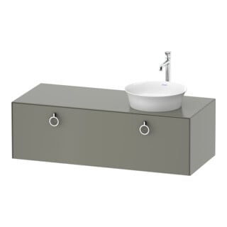 Duravit Waschtischunterschrank White Tulip 130x55cm, 1 AZ m G, B r, st-g s-matt
