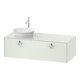 Duravit Waschtischunterschrank White Tulip 130x55cm, 1 AZ m G, Beck. li, we s-matt-1