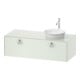 Duravit Waschtischunterschrank White Tulip 130x55cm, 1 AZ m G, Beck. re, we s-matt-1