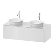 Duravit Waschtischunterschrank White Tulip 130x55cm, 1 AZ, w g, k Ein/m Beleuchtung
