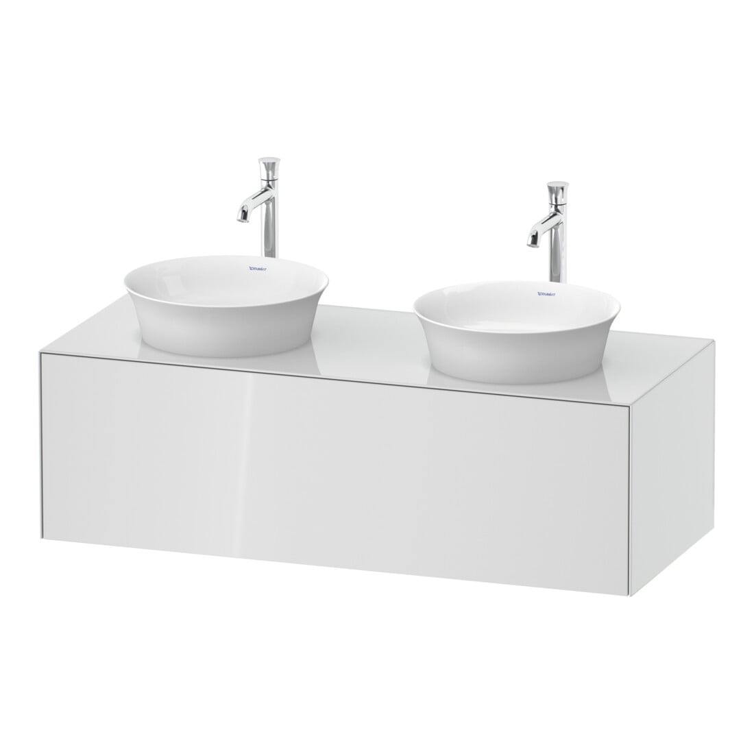 Duravit Waschtischunterschrank White Tulip 130x55cm, 1 AZ, w g, k Ein/m Beleuchtung