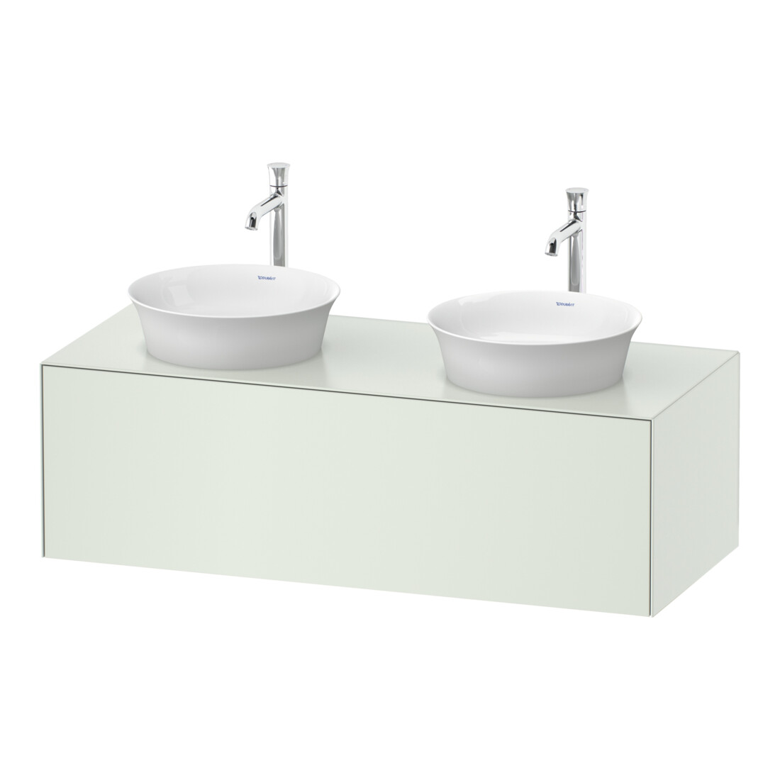 Duravit Waschtischunterschrank White Tulip 130x55cm, 1 AZ, w m, k Ein/m Beleuchtung