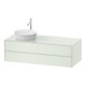 Duravit Waschtischunterschrank White Tulip 130x55cm, 2 La, 1 Pl, B li, we s-matt-1