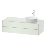Duravit Waschtischunterschrank White Tulip 130x55cm, 2 La, 1 Pl, B re, we s-matt