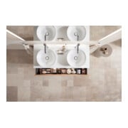 Duravit Waschtischunterschrank White Tulip 130x55cm, 2 La, B bs, E Nat no we s-matt-4