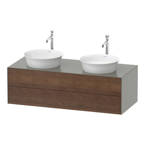 Duravit Waschtischunterschrank White Tulip 130x55cm, 2 La, B bs, US N StG s-matt
