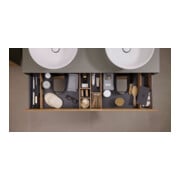 Duravit Waschtischunterschrank White Tulip 130x55cm, 2 La, E Nat StG m, k Ein/m Be-2