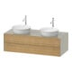 Duravit Waschtischunterschrank White Tulip 130x55cm, 2 La, E Nat tau m, k Ein/m Be-1