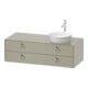 Duravit Waschtischunterschrank White Tulip 130x55cm, 2 La m G, Beck. re, Tau s-matt-1