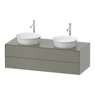Duravit Waschtischunterschrank White Tulip 130x55cm, 2 La, st-g m, k Ein/m Be