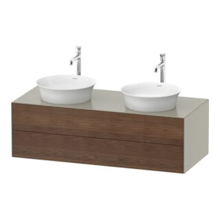 Duravit Waschtischunterschrank White Tulip 130x55cm, 2 La, US N tau m, k Ein/m Be