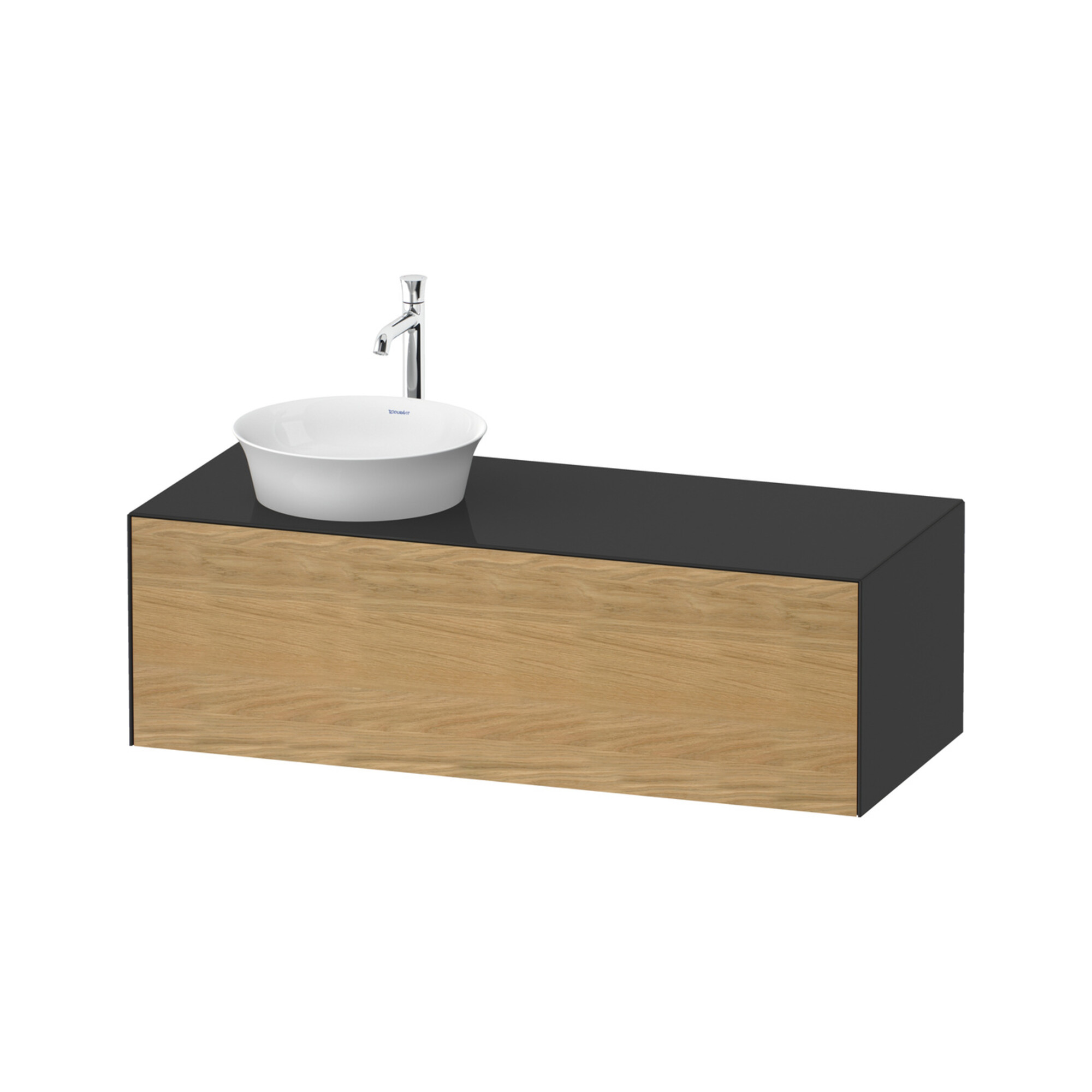 Duravit Waschtischunterschrank White Tulip 130x55cm, B L, E N gra g, k Ein/m Be