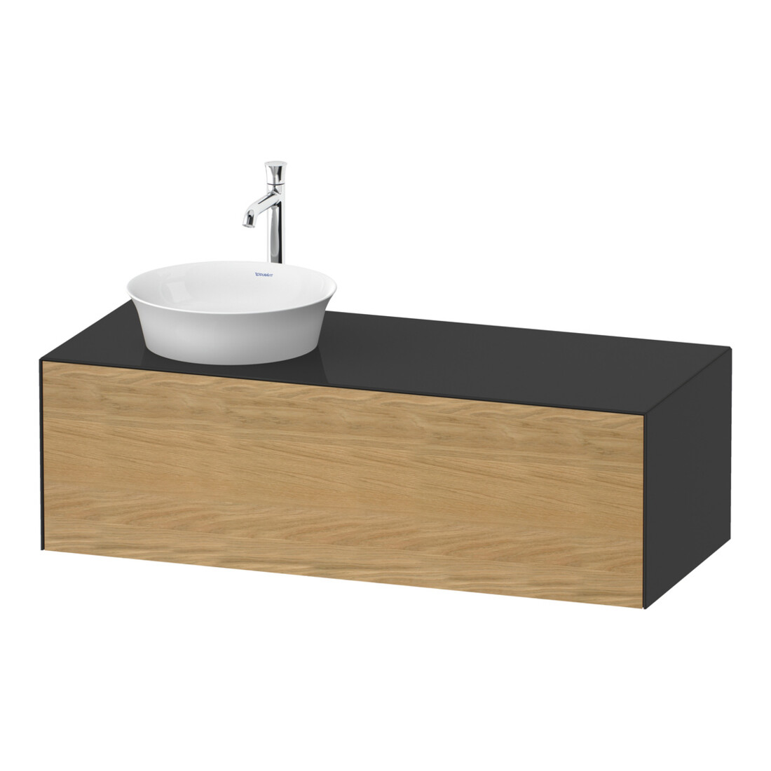 Duravit Waschtischunterschrank White Tulip 130x55cm, B L, E N gra g, k Ein/m Be