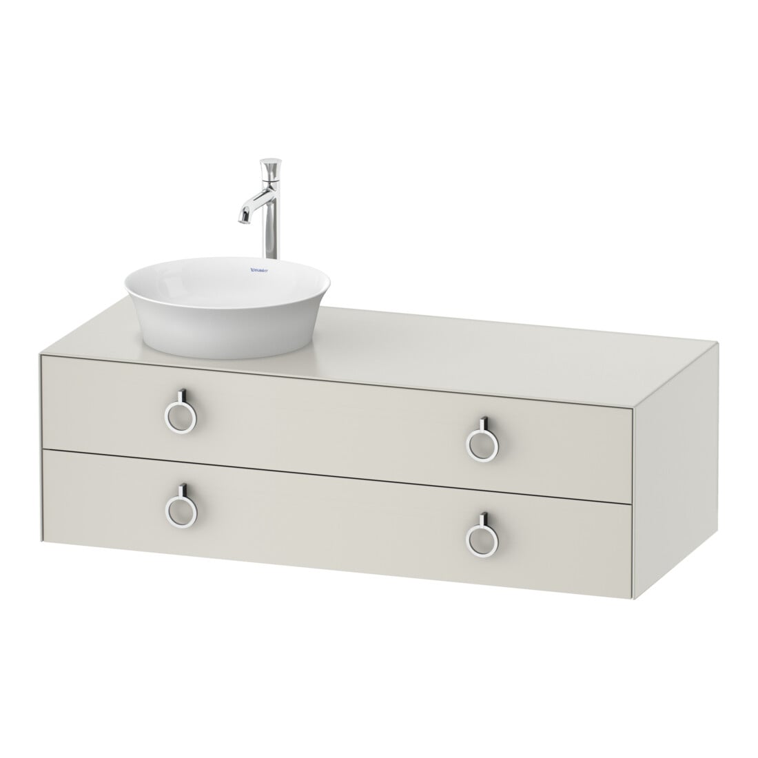 Duravit Waschtischunterschrank White Tulip 130x55cm, B L, No w m, k Ein/m Be