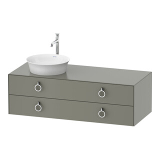 Duravit Waschtischunterschrank White Tulip 130x55cm, B L, st-g m, k Ein/m Be