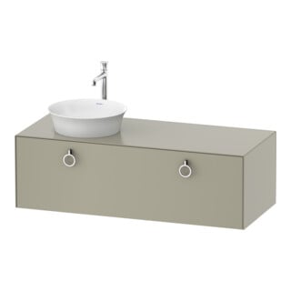Duravit Waschtischunterschrank White Tulip 130x55cm, B L, T m, k Ein/m Beleuchtung