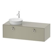 Duravit Waschtischunterschrank White Tulip 130x55cm, B L, T m, k Ein/m Beleuchtung