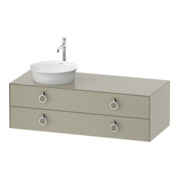 Duravit Waschtischunterschrank White Tulip 130x55cm, B L, T m, k Ein/m Beleuchtung