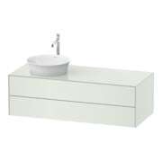 Duravit Waschtischunterschrank White Tulip 130x55cm, B L, w m, k Ein/m Beleuchtung