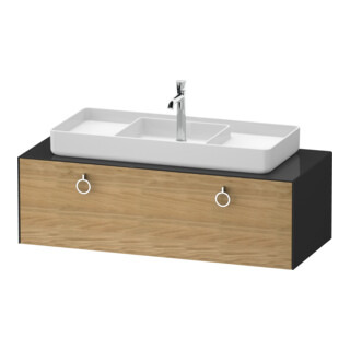 Duravit Waschtischunterschrank White Tulip 130x55cm, B m, E N gra g, k Ein/o Be