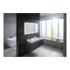 Duravit Waschtischunterschrank White Tulip 130x55cm, B m, gr m, k Ein/o Beleuchtung