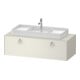 Duravit Waschtischunterschrank White Tulip 130x55cm, B m, No w m, k Ein/m Be-1
