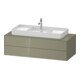 Duravit Waschtischunterschrank White Tulip 130x55cm, B m, st-g g, k Ein/o Be