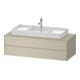 Duravit Waschtischunterschrank White Tulip 130x55cm, B m, T m, k Ein/m Beleuchtung-1