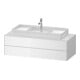 Duravit Waschtischunterschrank White Tulip 130x55cm, B m, w g, k Ein/m Beleuchtung-1