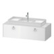 Duravit Waschtischunterschrank White Tulip 130x55cm, B m, w g, k Ein/o Beleuchtung