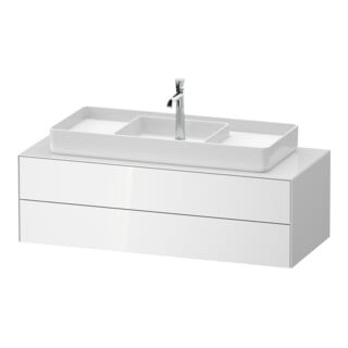 Duravit Waschtischunterschrank White Tulip 130x55cm, B m, w g, k Ein/o Beleuchtung