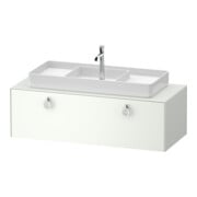 Duravit Waschtischunterschrank White Tulip 130x55cm, B m, w m, k Ein/m Beleuchtung