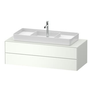 Duravit Waschtischunterschrank White Tulip 130x55cm, B m, w m, k Ein/o Beleuchtung