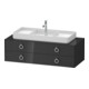 Duravit Waschtischunterschrank White Tulip 130x55cm, B mi, gra g, k Ein/o Be-1