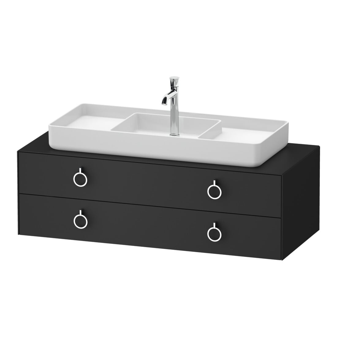 Duravit Waschtischunterschrank White Tulip 130x55cm, B mi, gra m, k Ein/o Be