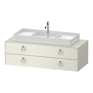 Duravit Waschtischunterschrank White Tulip 130x55cm, B mi, No w m, k Ein/m Be