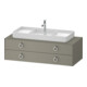 Duravit Waschtischunterschrank White Tulip 130x55cm, B mi, st-g m, k Ein/o Be-1