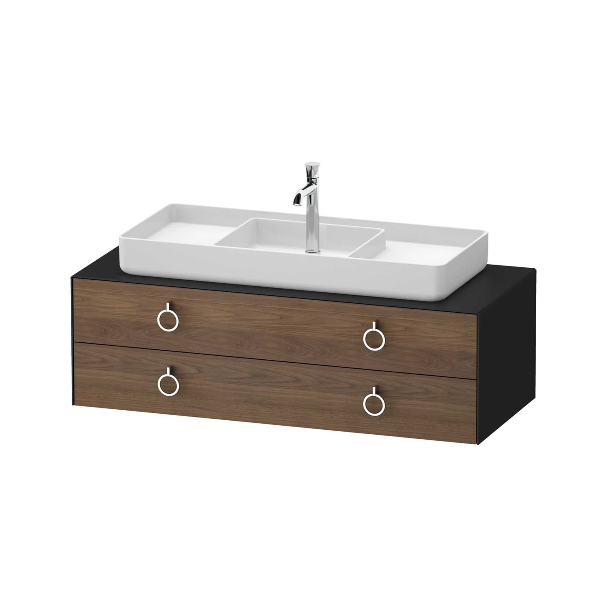 Duravit Waschtischunterschrank White Tulip 130x55cm, B mi, US N gra m, k Ein/m Be