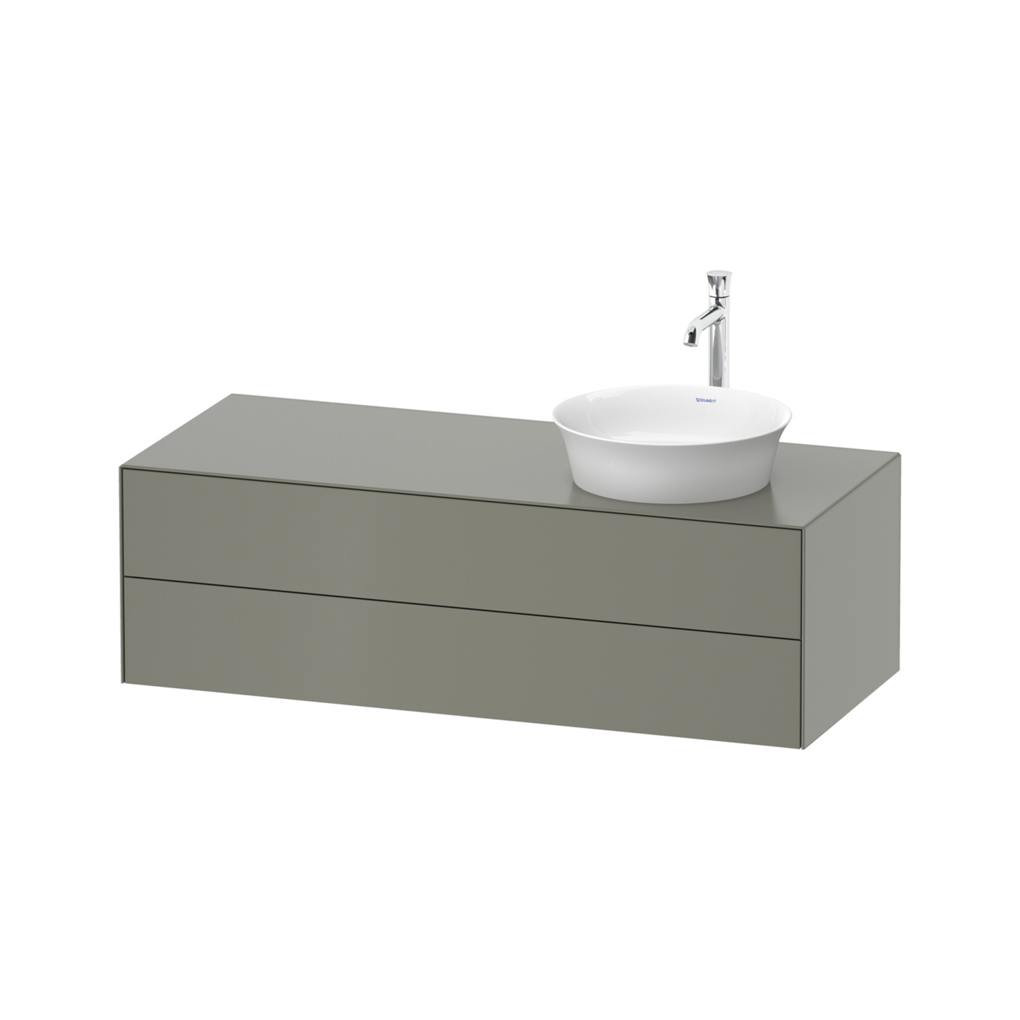 Duravit Waschtischunterschrank White Tulip 130x55cm, B R, st-g m, k Ein/m Be