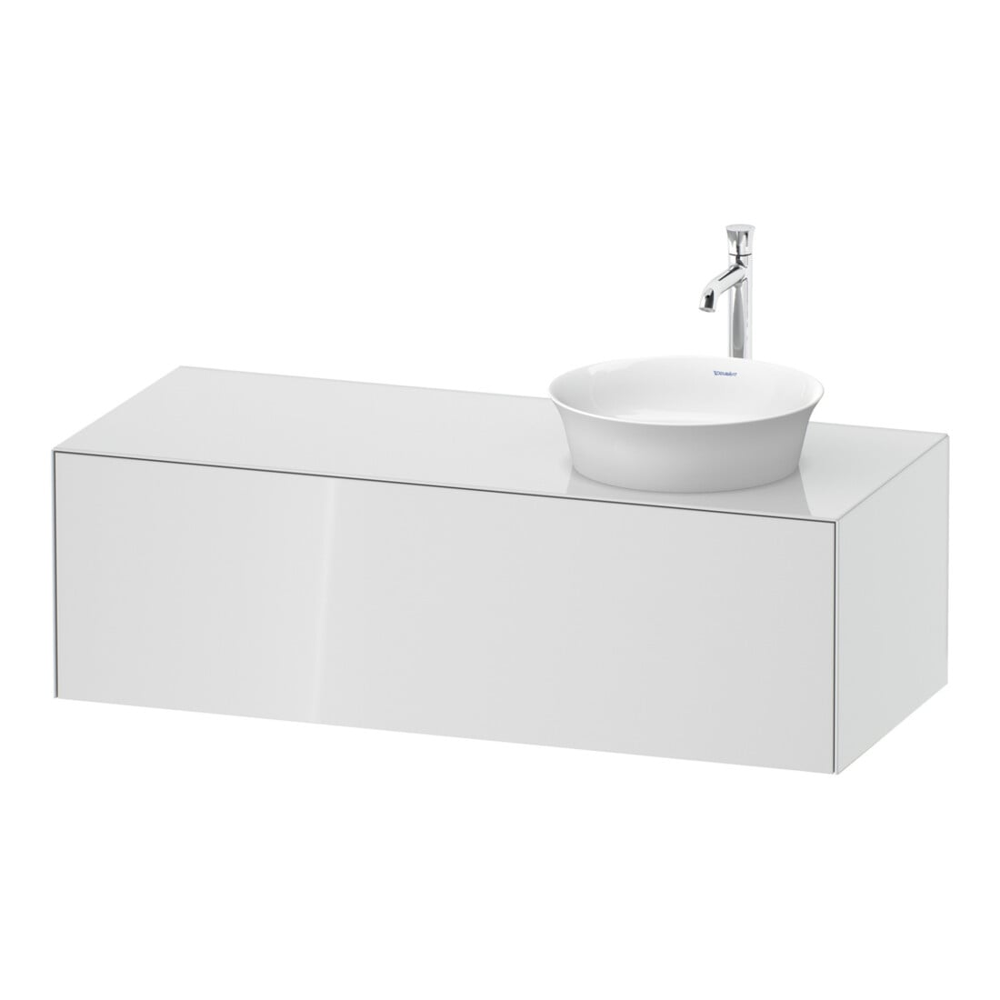Duravit Waschtischunterschrank White Tulip 130x55cm, B R, w g, k Ein/m Beleuchtung