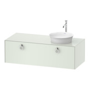 Duravit Waschtischunterschrank White Tulip 130x55cm, B R, w m, k Ein/m Beleuchtung