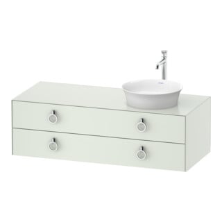 Duravit Waschtischunterschrank White Tulip 130x55cm, B R, w m, k Ein/m Beleuchtung