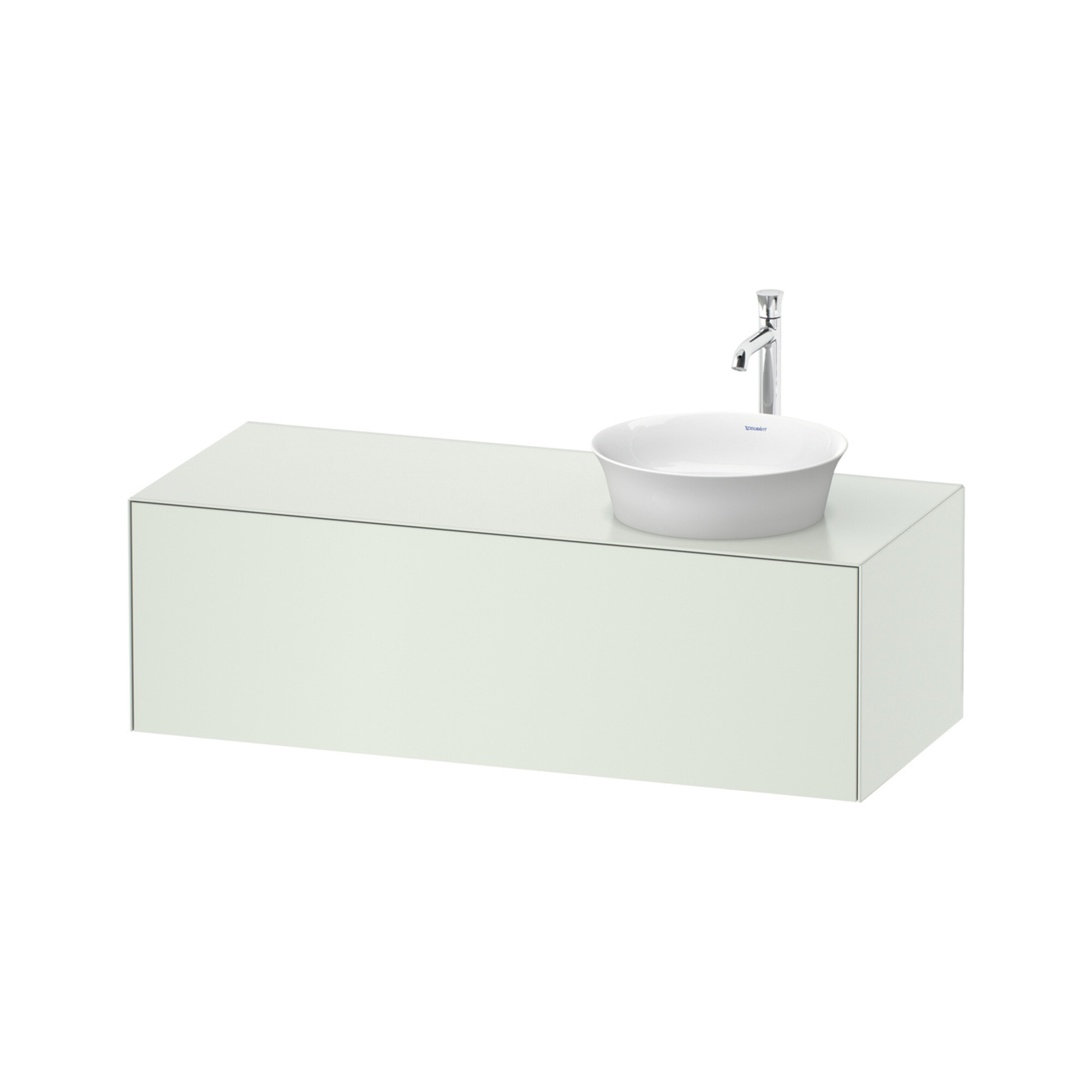 Duravit Waschtischunterschrank White Tulip 130x55cm, B R, w m, k Ein/m Beleuchtung