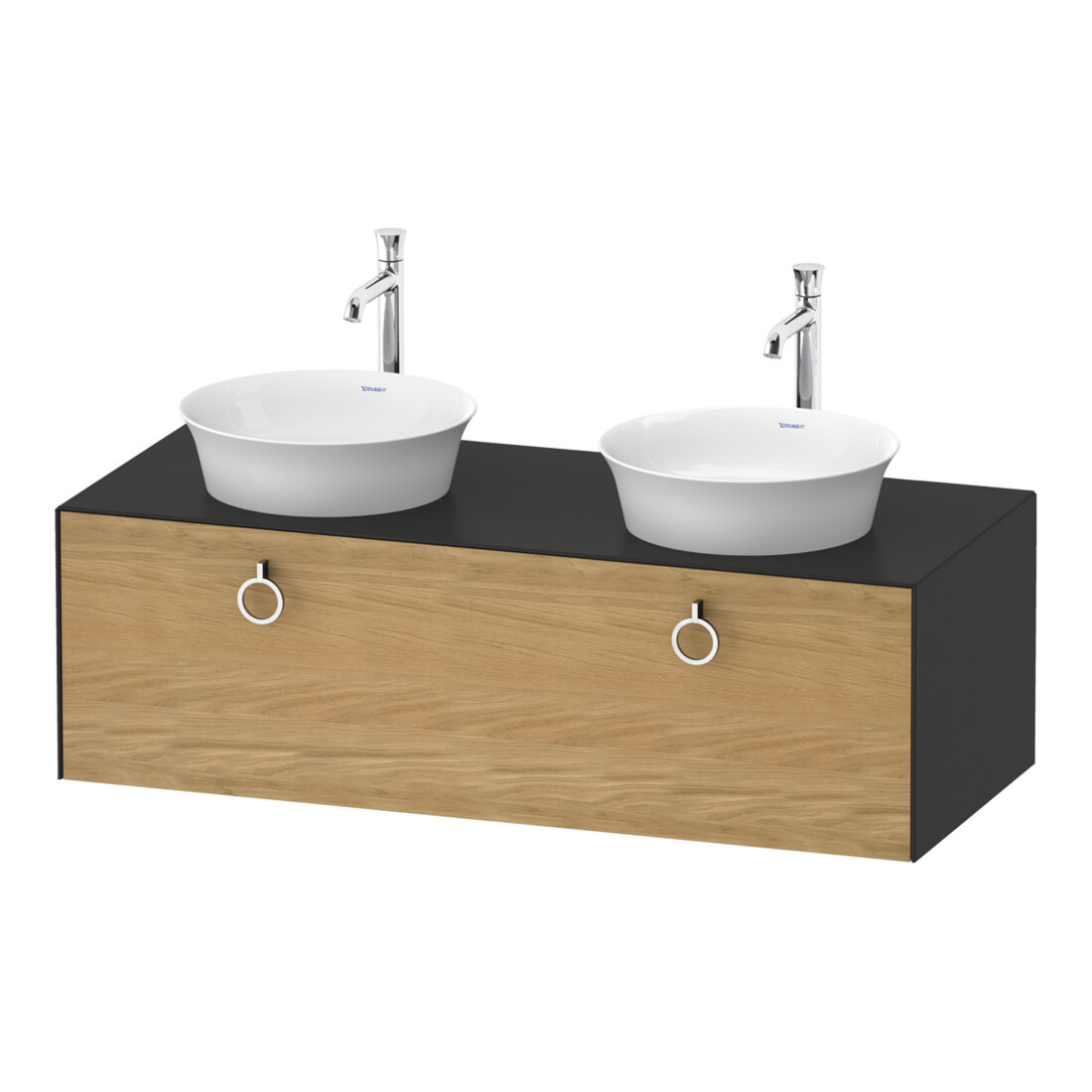 Duravit Waschtischunterschrank White Tulip 130x55cm, E Nat gra m, k Ein/m Be