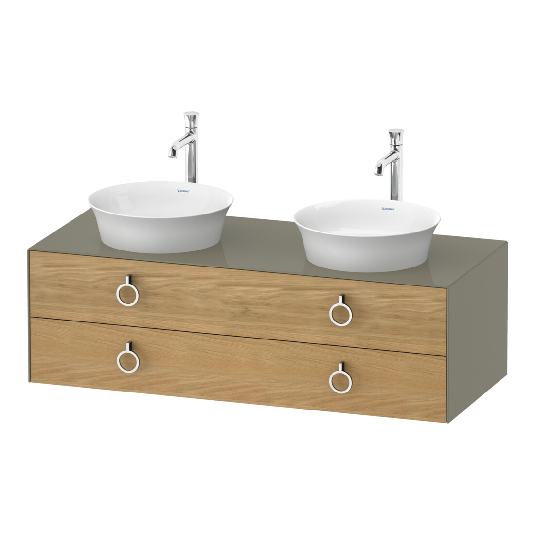 Duravit Waschtischunterschrank White Tulip 130x55cm, E Nat StG g, k Ein/m Be