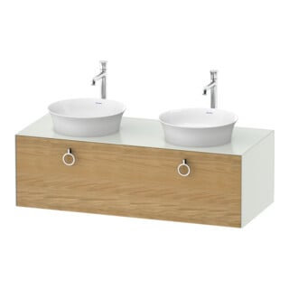 Duravit Waschtischunterschrank White Tulip 130x55cm, E Nat w m, k Ein/m Beleuchtung